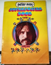 VINTAGE Peter Max Superposter Book (1971) Fold-Out Included picture