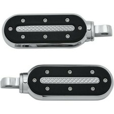 Kuryakyn 7031 Chrome Heavy Industry Footrest Foot Pegs for Harley Male Mount picture