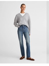 •Madewell• Medium Wash The Perfect Vintage Denim Tall Jean Size 28T picture