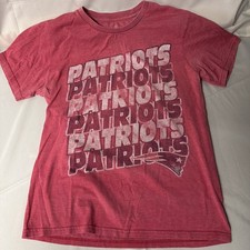 Vintage Team NFL Apparel New England Patriots 50/50 T-Shirt Men Small picture