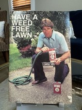 Vintage 1978 Amchem Have A Weed Free Lawn Weedone Brochure Guide With Jim Palmer picture
