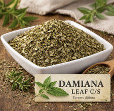 Premium Damiana Leaf C/S | Cut & Sifted | Premium Quality | Herbal Tea Wellness picture