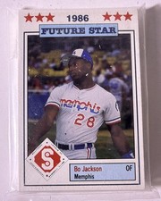 1986 Southern League All-Star Card Set W/ Bo Jackson Future Star #13 Memphis picture