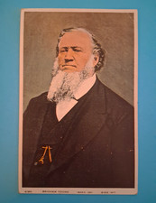 Brigham Young Portrait Postcard Original Unposted Divided Back (1907-1915) picture