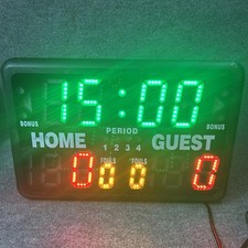 GameCraft Scoreboard Timer & Scorer Model 1240580 MPN AC Adapter, No Remote picture