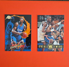 Shaquille O'Neal 95-96 SkyBox #89 and 93-94 Skybox Showdown Insert #SS2 picture