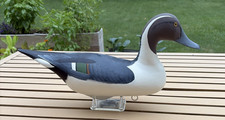 Captain Harry Jobes Pintail Drake Hand Painted Decoy Signed 1988 picture