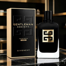 Givenchy Gentleman Society Ambree for Men 3.3 oz Eau de Parfum New with Box picture