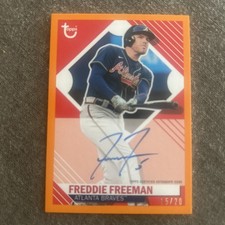 Freddie Freeman Topps Brooklyn Collection /20 Autograph picture