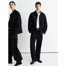 LEMAIRE, Black Boxy Denim Jacket [UNISEX] picture