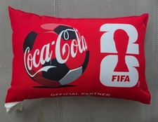 Coca Cola FIFA 2026 World Cup Decorative Throw Pillow Official Merchandise RARE picture