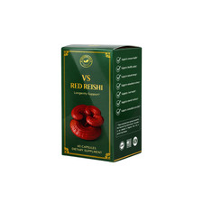 RED REISHI - THƯỢNG PHẨM LINH CHI ĐỎ ( ORGANIC - 90 CAPSULE ) picture