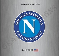 NAPOLI FC Calcio Serie A Italy Football Soccer Sticker Decal Car Bumper Laptop picture