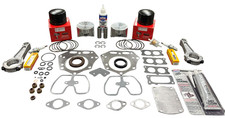 REBUILD KIT FIT KAWASAKI FX751V FX801V, FX850V PISTONS & GASKET KIT WITH RODS picture