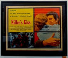 KILLER'S KISS 1955 VINTAGE FRAMED MOVIE POSTER STANLEY KUBRICK'S DEBUT FILM RARE picture