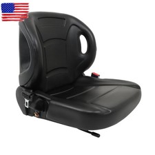 New For Toyota Forklift Seat With Seatbelt & Switch Adjustable Back Universal picture
