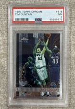 1997-98 Topps Chrome - Tim Duncan #115 (RC) picture