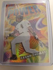 2000 Topps Chrome Frank Thomas Power Players Refractor #P13 Chicago White Sox Sp picture