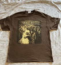 Vintage 1998 Nasum Inhale / Exhale Grindcore Band Tee Napalm Death Terrorizer XL picture