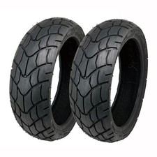 SET OF TWO - MMG Tires 130/60-13 Tubeless Motorcycle Scooter Moped Street Tread picture