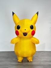 Pikachu Inflatable Costume Adult Fancy Dress Halloween Cosplay Party Outfiit picture