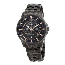Citizen Calendrier Multifunction Black Dial Black-plated Men's Watch BU0057-54E picture