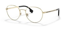 Versace VE 1279 1002 Gold Metal Round Eyeglasses 53mm picture