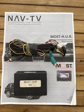 NAV-TV MOST-HUR PORSCHE 911/997/987 Radio Fiber interface picture