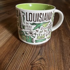 Starbucks Louisiana 14 oz Coffee Mug Been There Series Collection. New no box. picture