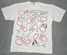 Vintage “We Are The Future… Chilling, Isn’t It” HMK CDS T-Shirt Adult XL White picture