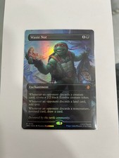 FOIL WASTE NOT (BORDERLESS) Teenage Mutant Ninja Turtles Eternal Magic MTG CARD picture