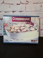 Corning Ware French White Open Roaster Casserole 4.5qt  Model # 6002275 NIB picture