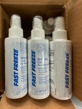 (3-Pack) Fast Freeze Naturally Cool Pain Relieving Menthol Spray Greaseless 4oz picture