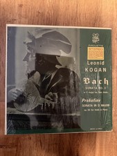 Leonid Kogan Bach Sonata 3 Prokofiev Sonata in D Vinyl LP Pirouette JAS 19018 picture