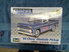 Revell 1966 Chevy Fleetside Pickup 1/25 Scale Plastic Model Car Kit 85-7225 picture