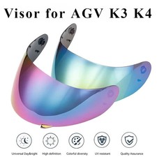 Replacement Helmet Face Shield Lens Visor Fits AGV K3 K4 Sunshield UV Protection picture