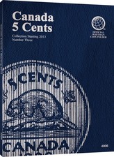 Canada Nickels (5 Cents) #3 - Starting 2013 - Official Whitman Coin Folder picture