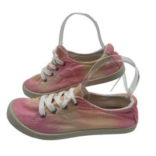 Jellypop Womens Dallas Sneakers Pastel Multicolor Pink canvas shoes Size 6 M picture