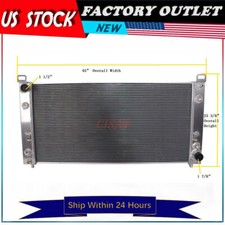 Aluminum Radiator For Chevy GMC Silverado 3500 Sierra 2500 HD Classic 2003-2007 picture