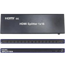 HDMI Splitter 1 in 16 Out-16 Port 1x16 HDMI Splitter 4K 1080P Full HD 3D Digital picture