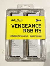 Corsair Vengeance RGB RS 32GB (2x16GB) DDR5-6000 CL38 EXPO XMP White picture
