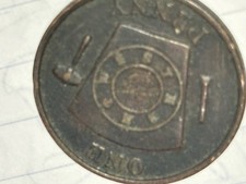 Vintage Indianapolis, Indiana Chapter West Mason Masonic One 1 Penny Token Coin picture