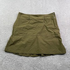 Athleta Hit The Trail Womens Skort 8 Green Lined Skirt Performance Hiking picture