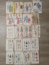 Mixed Lof of 20 Vintage Simplicity Butterick Mccalls Sewing Patterns 1960s 1970s picture