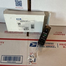 NEW Eaton QB1020CAF 1 Pole 20 Amp 120V Arc Fault Circuit Breaker NEW In BOX  picture