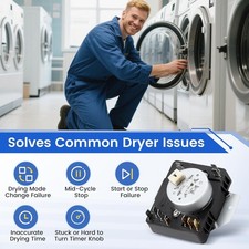 W10185982 WPW10185982 Dryer Timer Compatible with Whirlpool, Maytag, Kenmore picture