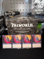 Palworld Playsets 4x Of each Card *Mint fresh pulled to sleeves* BP01 TD01/02 picture