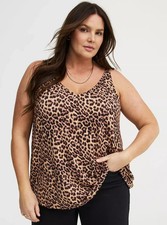 Torrid Super Soft V-Neck Swing Tank NWT size 00 picture