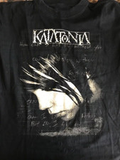 Katatonia Band Music For Lovers Black T-Shirt Cotton Full Size RM170 picture