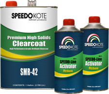 Premium High Solids Clear Coat, Clearcoat 6 Qt. Med. (Mid Temp.) Kit, SMR-42/75 picture